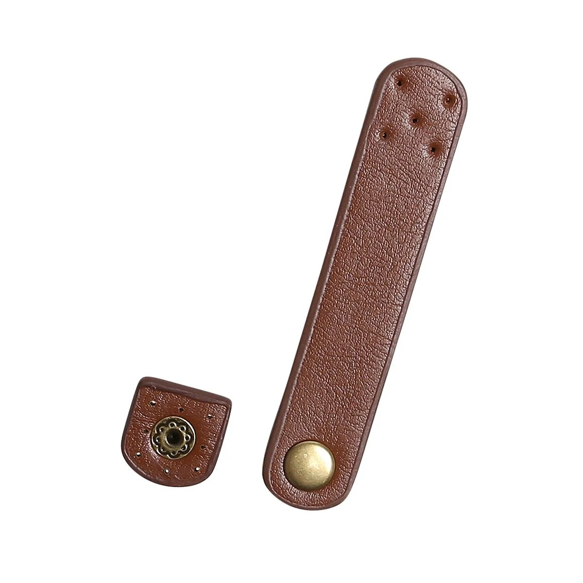 Pasek z zatrzaskiem- skóra PU - 9 x 1,8 cm - Image 7