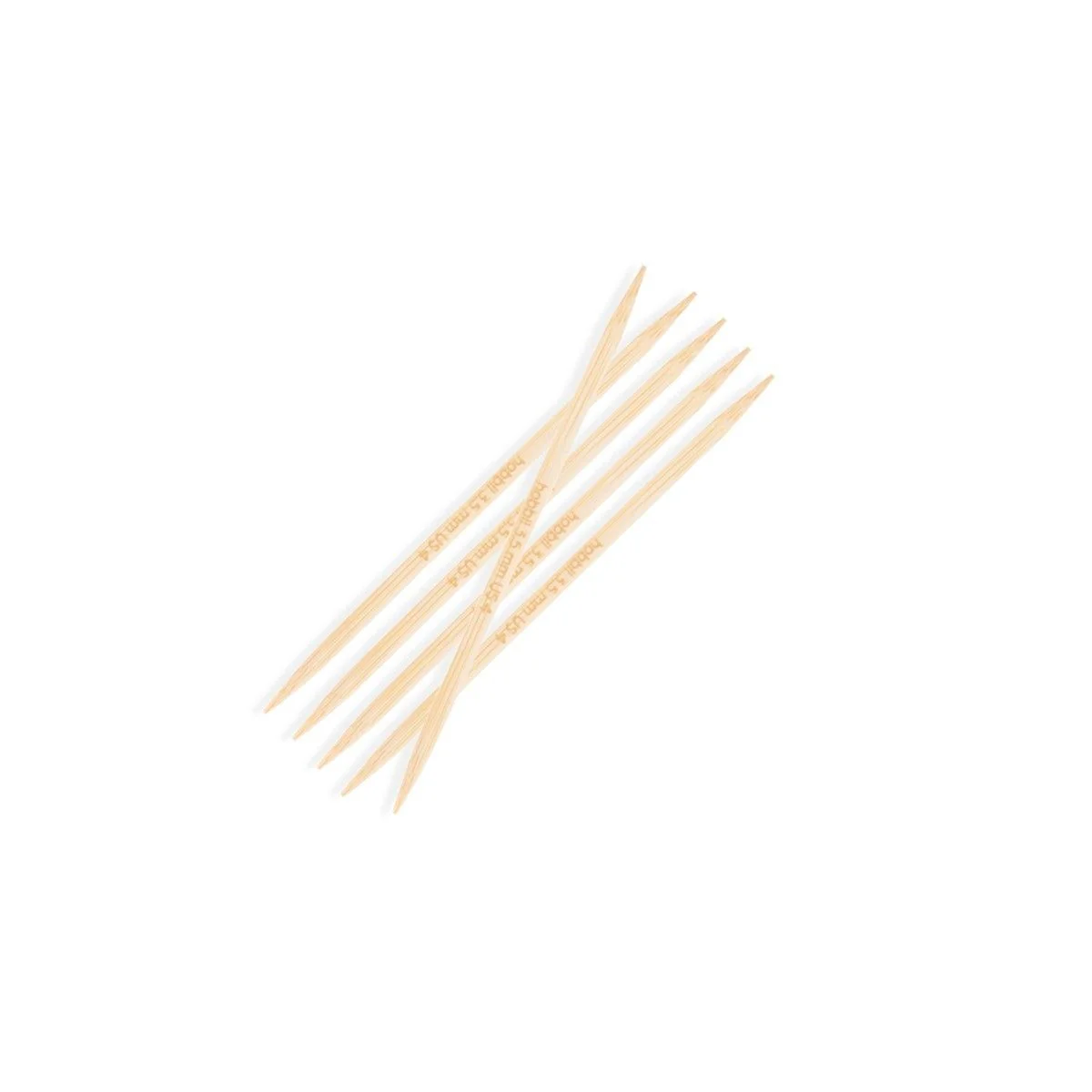 Druty podwójne Bamboo - 10 cm